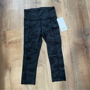 New with tags Lululemon fast and free HR crop